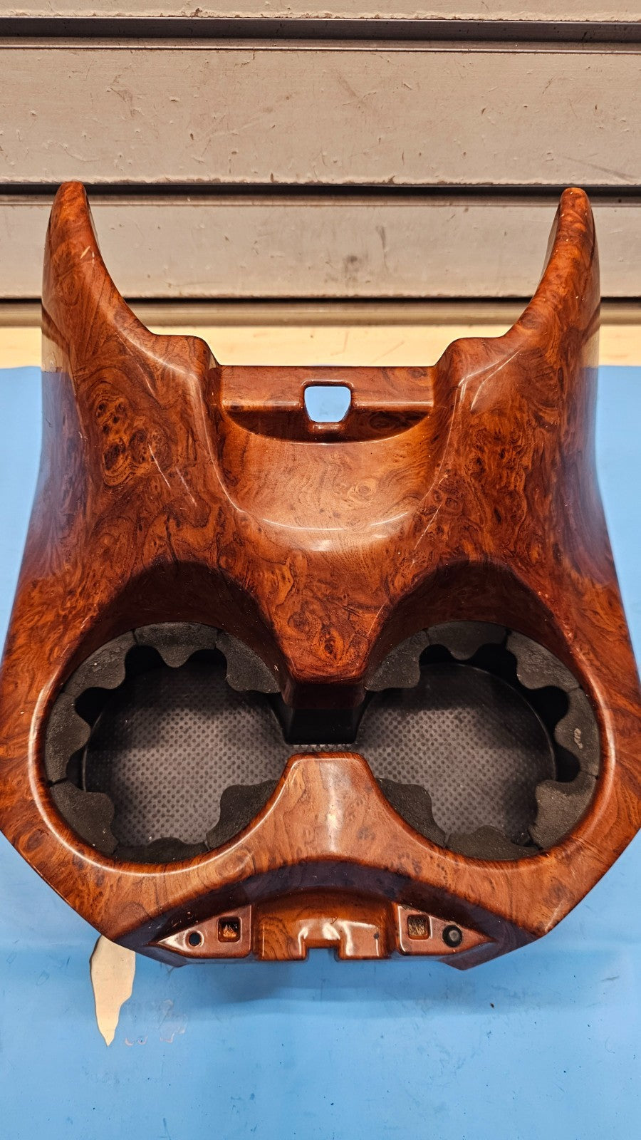 🔥00-06 TOYOTA TUNDRA SEQUOIA CENTER CONSOLE TRIM CUP DRINK HOLDER WOODGRAIN