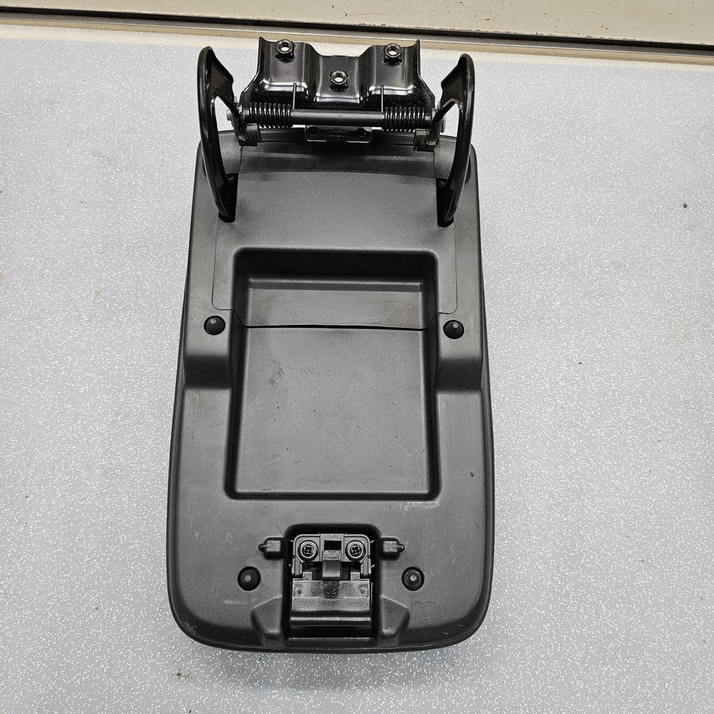 12-15 Chevy Captiva Sport Center Console Lid Armrest Leather Cover Top Pad Black