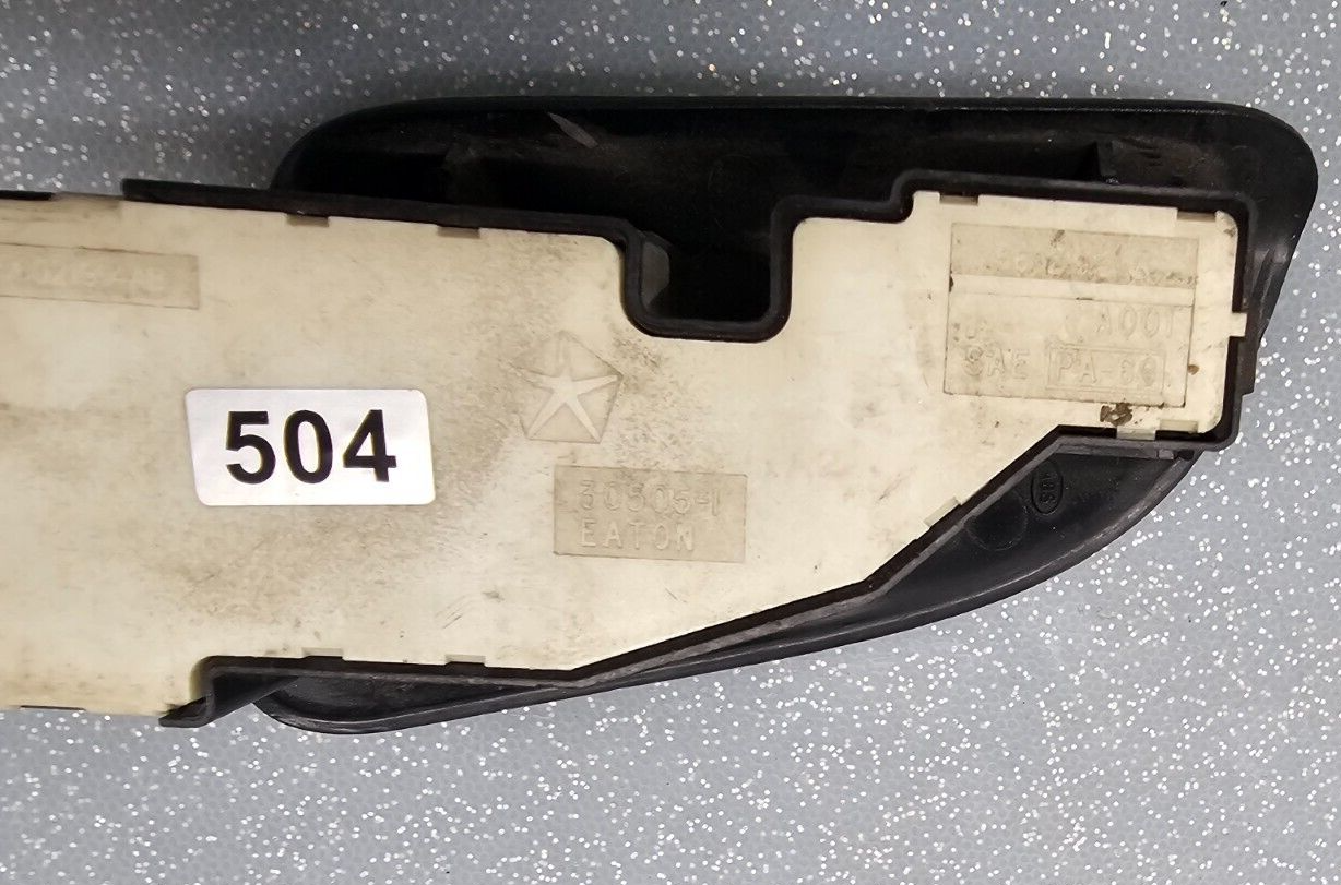 🔥98-01 Dodge RAM 1500 2500 Front Left Driver Power Window Switch BLACK WS10