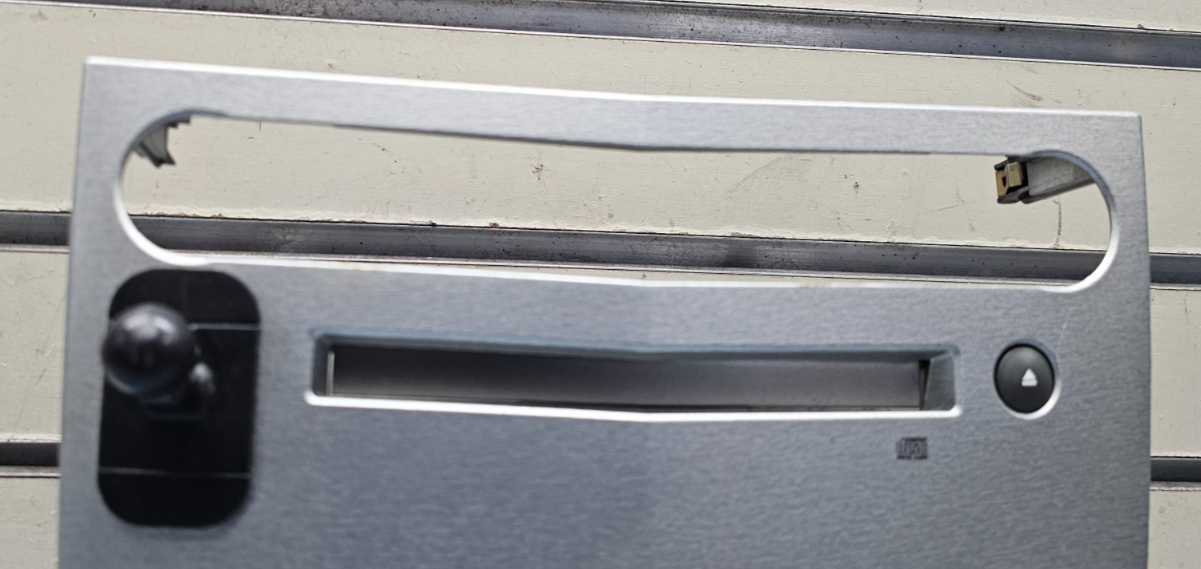 🔥04-06 Maxima Center Instrument Panel Bezel With Storage Compartment Silver
