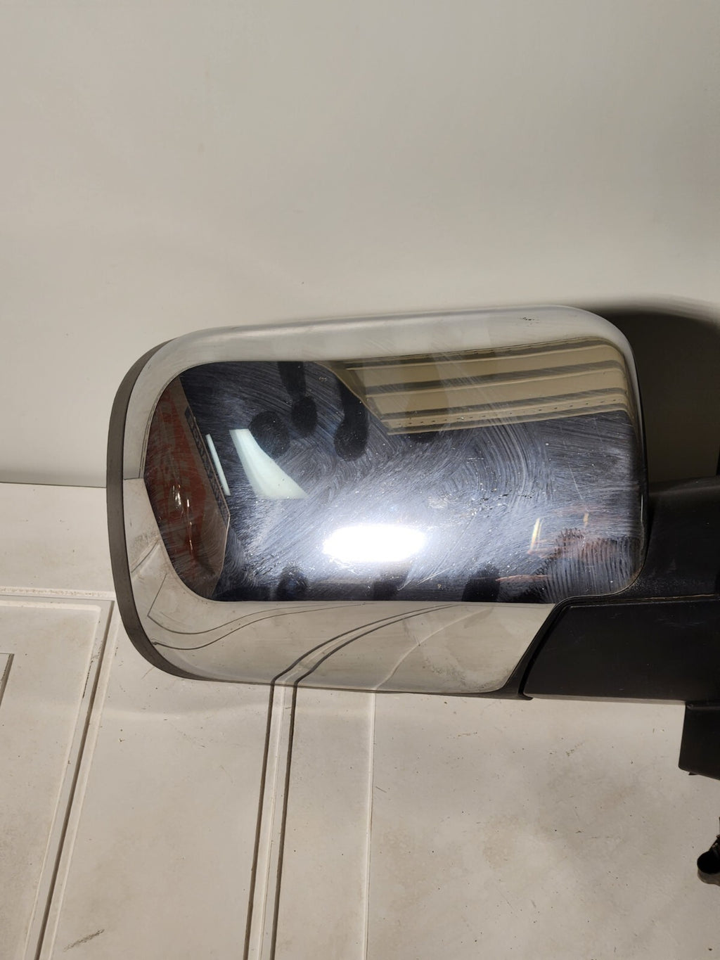 🔥07-13 CHEVY SILVERADO MIRROR AMC SIERA  LEFT SIDE FOR PARTS ONLY BLACK