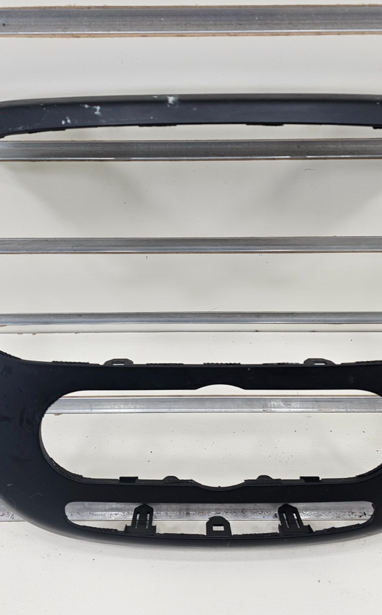 🔥14-16 Kia Soul Climate Control Radio Trim Cover Hood Bezel BLACK OEM