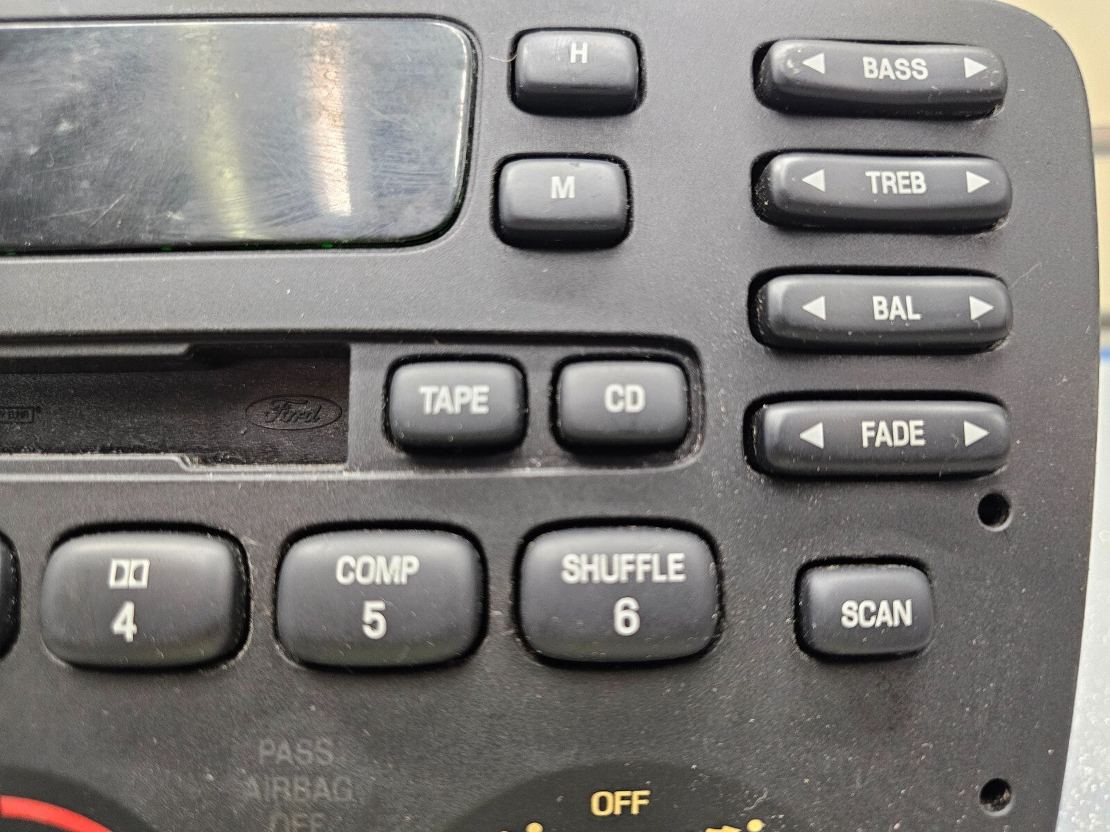 🔥04-07 TAURUS SABLE Dash Center AM FM Radio Player Display Receiver Climate OEM
