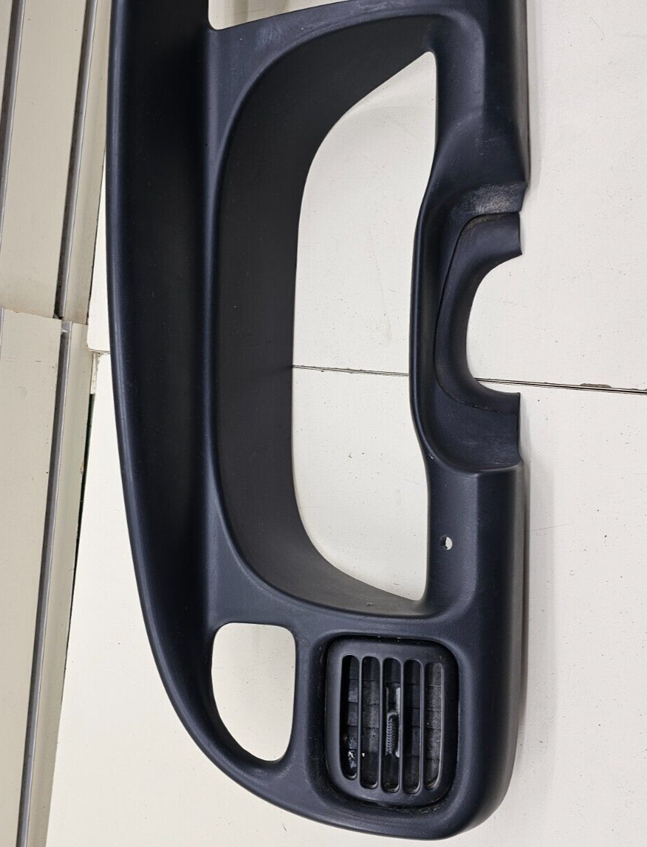 🔥1998-2002 Dodge Ram Pickup Black Dash Bezel &Dashboard Cover Overlay W/clips