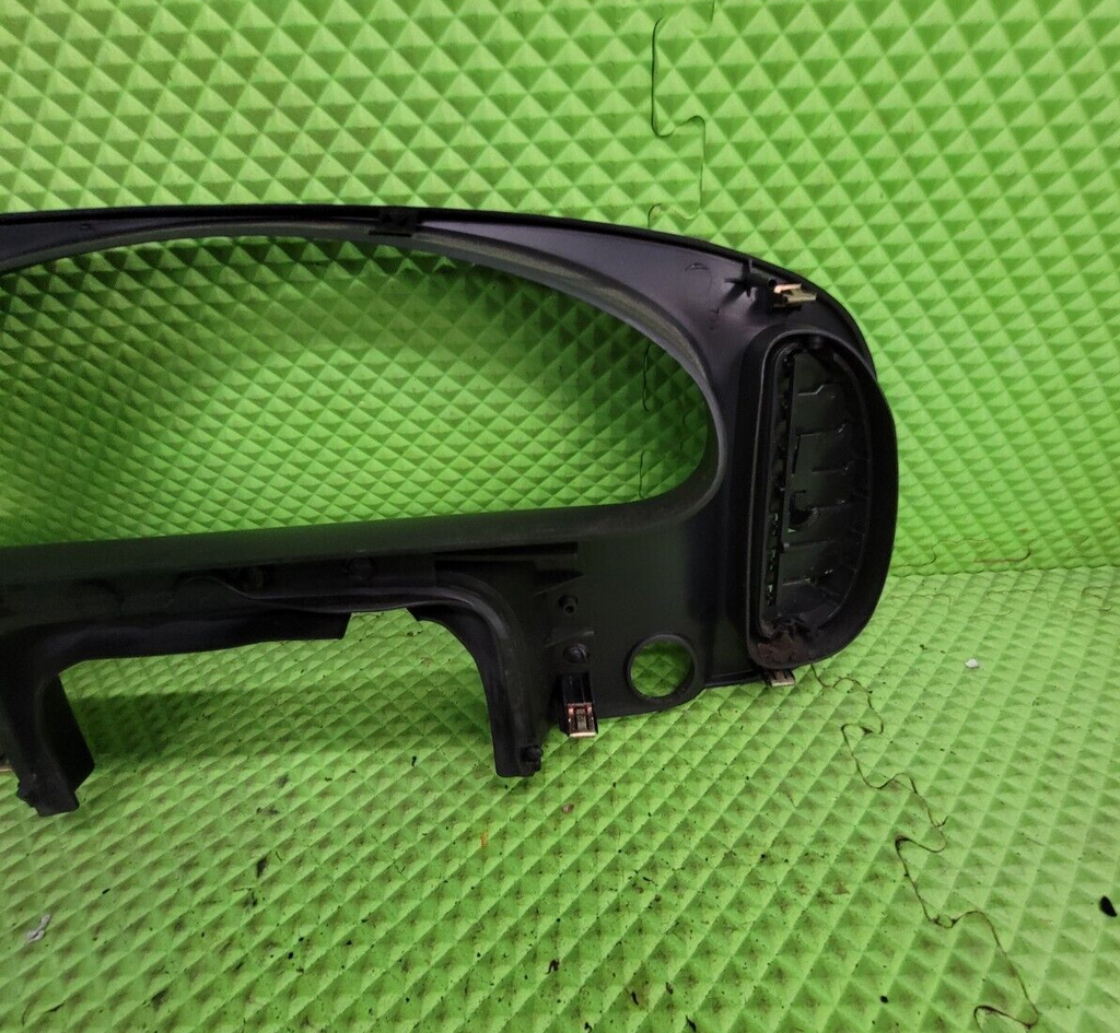 🔥98-03 Dodge Ram Van Dash Trim Interior Instrument Gauge Cluster Bezel Black
