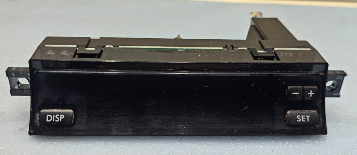 🔥2007-2009 Subaru Legacy Digital Clock Time Display Factory Black OEM