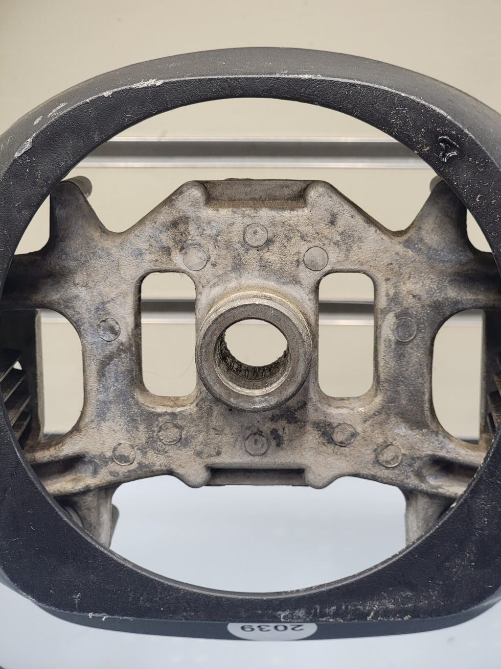 🔥1997-2003 Ford F-150 rubber Steering Wheel Cruise Dash black