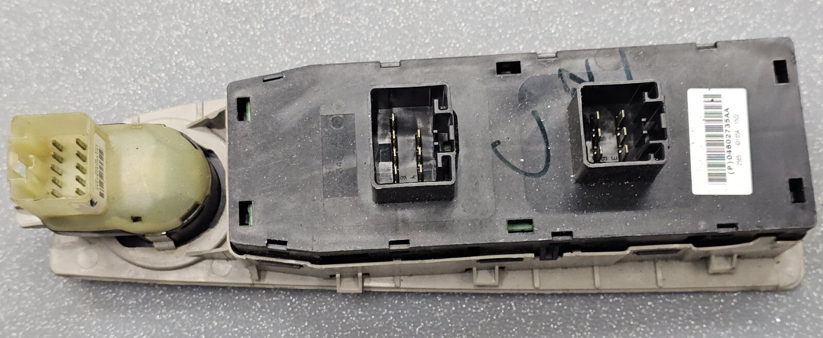 🔥07-14 Chrysler 200 patriot Dakota Left Driver Master Window Switch Light Tan