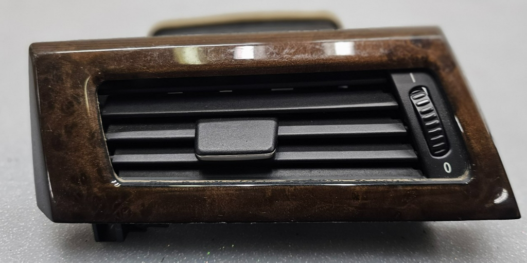 🔥04-10 BMW 535I 525I 530I 550I Dash Left Driver A/C AC Air Vent Heater Wood