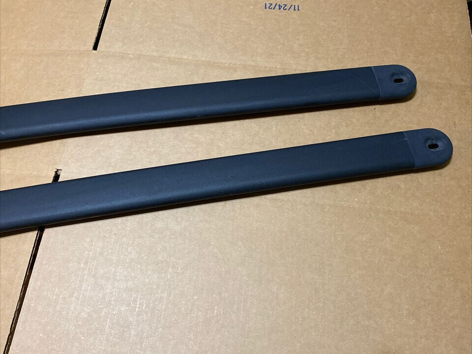 🔥2010-2014 Subaru Outback Upper Roof Rack Crossbars Set Pair OEM