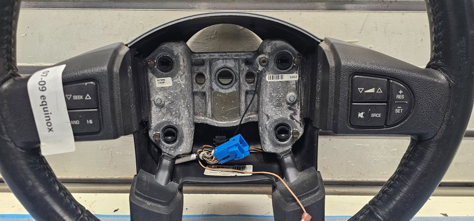 🔥05-06 CHEVROLET EQUINOX STEERING WHEEL CRUISE CONTROL BLACK OEM
