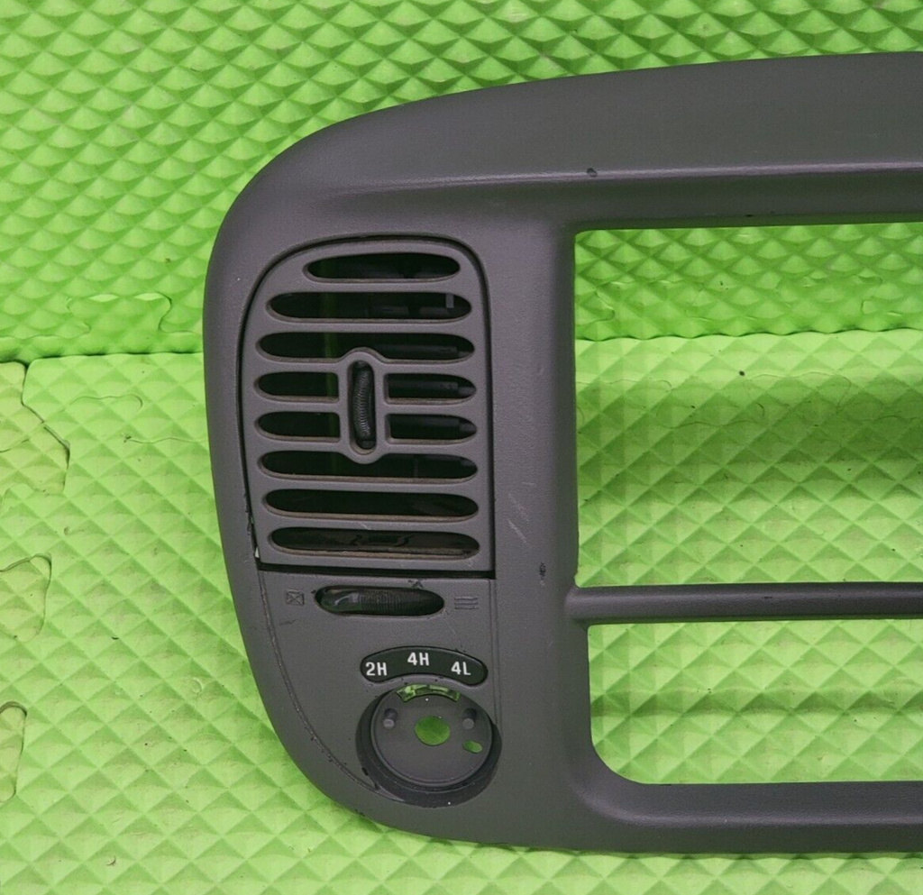 🔥1997-2003 Ford F150 Center Dash Radio Climate BEZEL TRIM Panel Line Gray B1