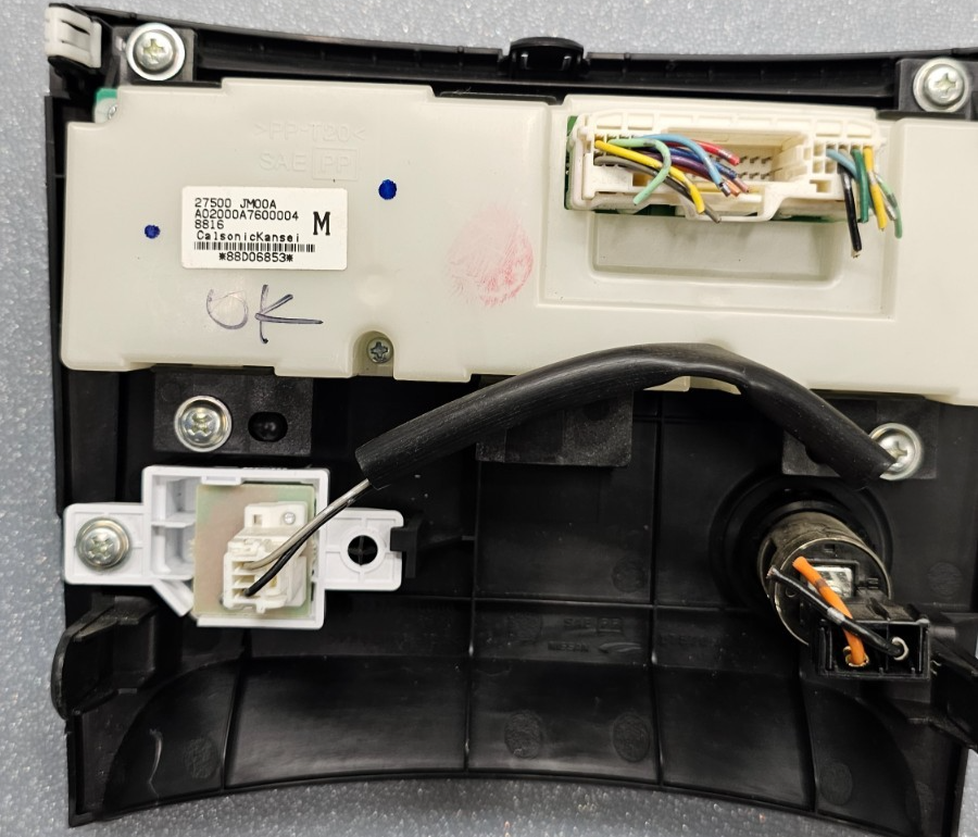 🔥08-15 NISSAN ROGUE DASH AC A/C HVAC CLIMATE TEMPERATURE HEATER CONTROL PANEL