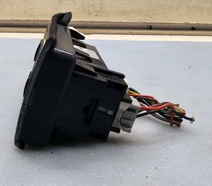 🔥09-11 Mazda 6 Info Trunk Release Opener Switch Button Trim Bezel OEM
