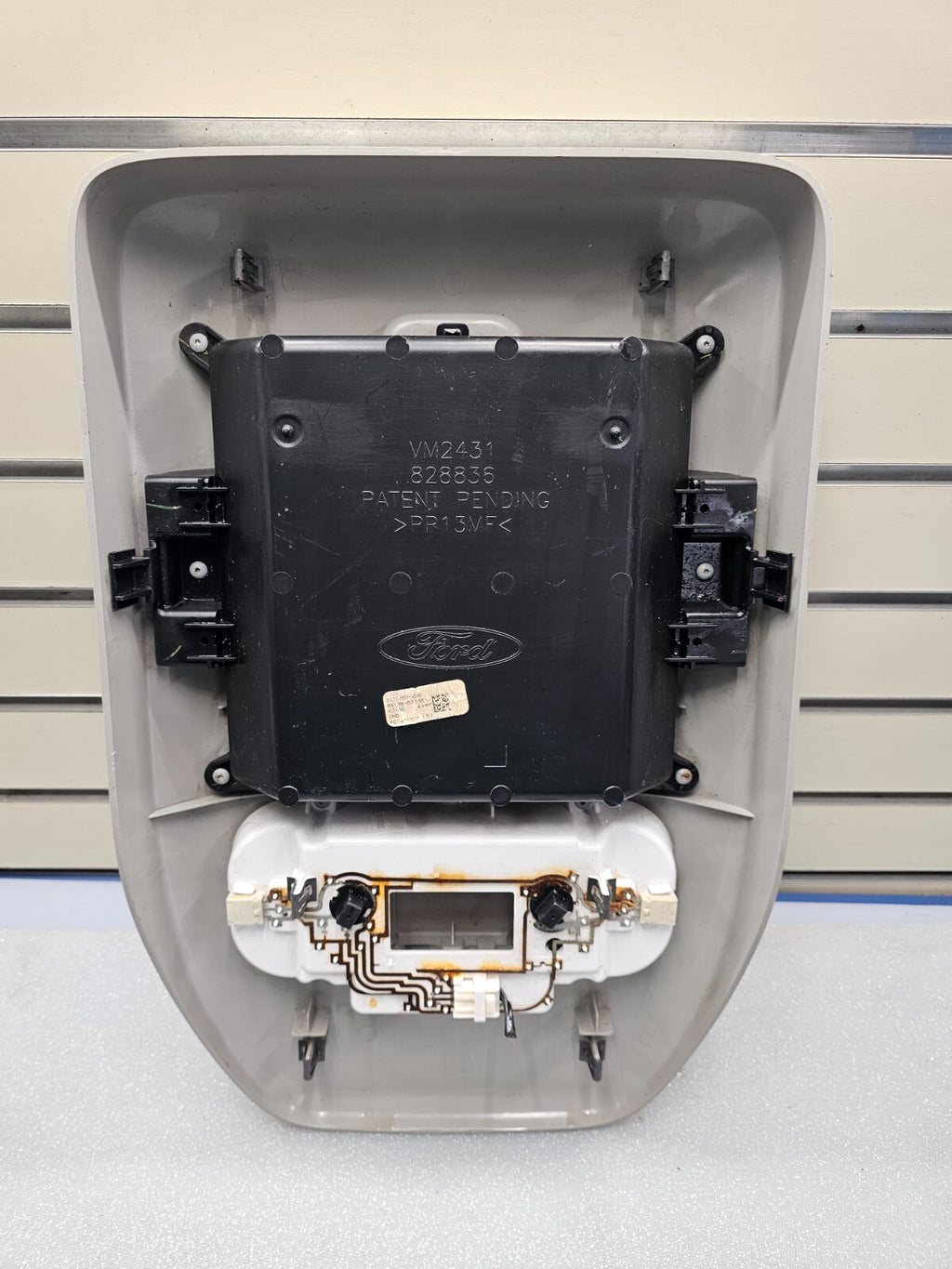 🔥04-08 Ford F-150 Overhead Console DOME Light Lamp Roof Storage Assembly GRAY