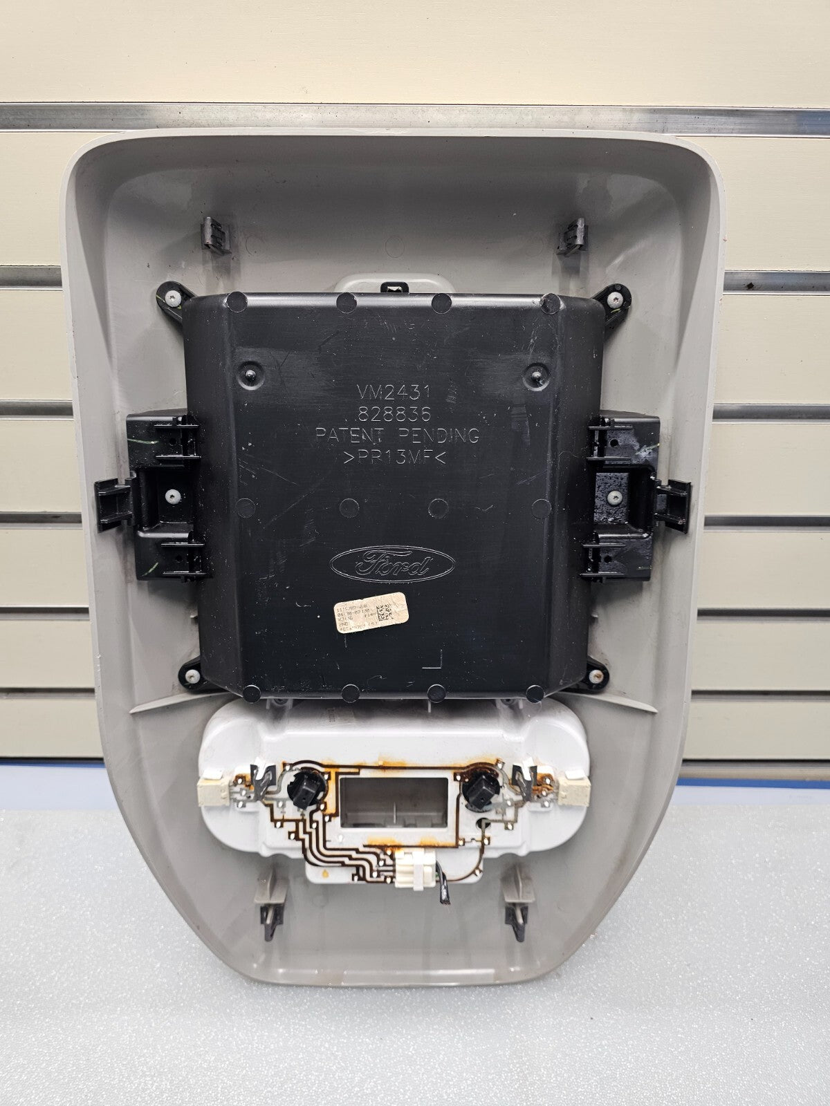 🔥04-08 Ford F-150 Overhead Console DOME Light Lamp Roof Storage Assembly GRAY