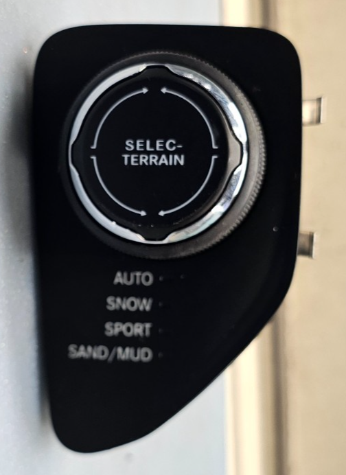 🔥14-22 Jeep Cherokee SELEC-TERRAIN Switch Dial Selecter Transfer Case BLACK OEM