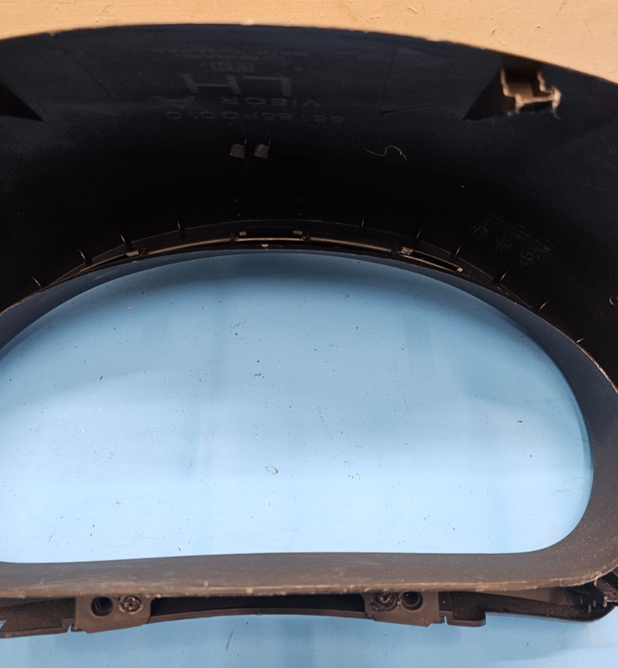🔥08-11 Forester Impreza Dash Speedometer Instrument Cluster Bezel Cover BLACK