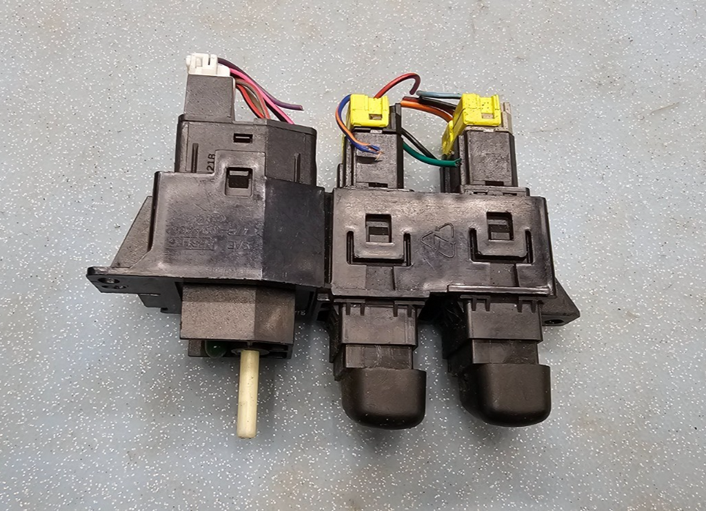 🔥95-11 EXPLORER RANGER REAR WIPER SWITCH DEFROST FOG LAMP LIGHT CONTROL PANEL