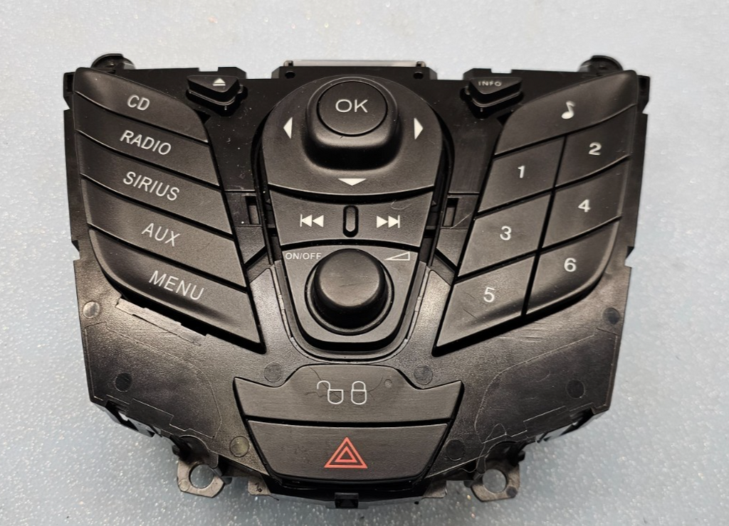🔥12-14 FORD FOCUS DASH AM FM RADIO STEREO CONTROL TRIM PANEL ASSEMBLY BLACK