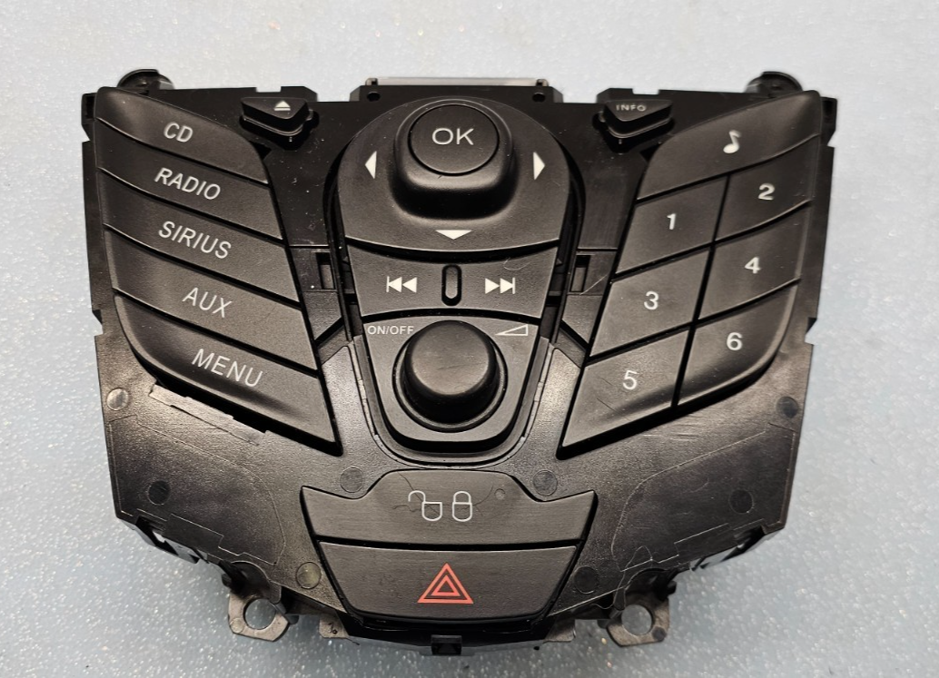 🔥12-14 FORD FOCUS DASH AM FM RADIO STEREO CONTROL TRIM PANEL ASSEMBLY BLACK