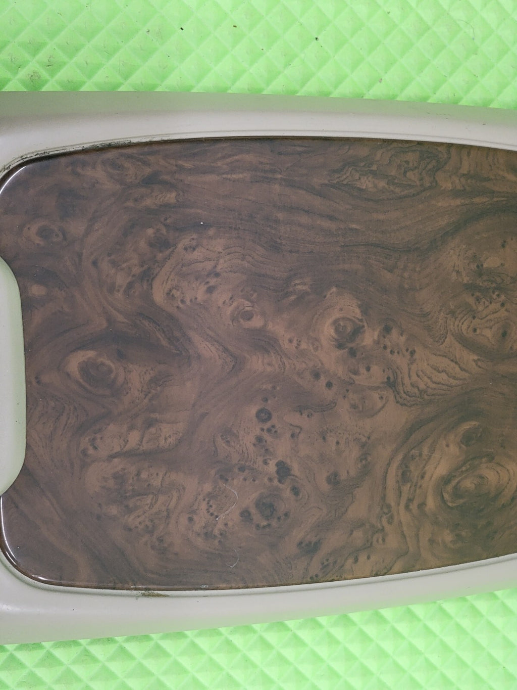 🔥99-07 Ford F250 F350 Excursion OEM Armrest Pad Lid Center Console Cover TAN