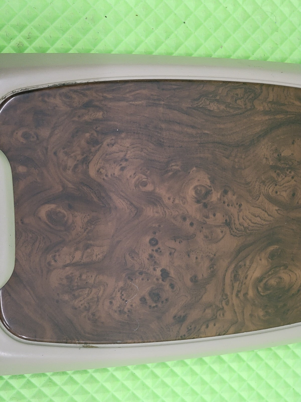 🔥99-07 Ford F250 F350 Excursion OEM Armrest Pad Lid Center Console Cover TAN