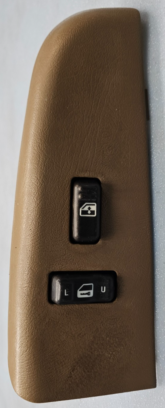 🔥99-02 Silverado SIERRA Front RIGHT Passenger Power Window Switch Lock TAN