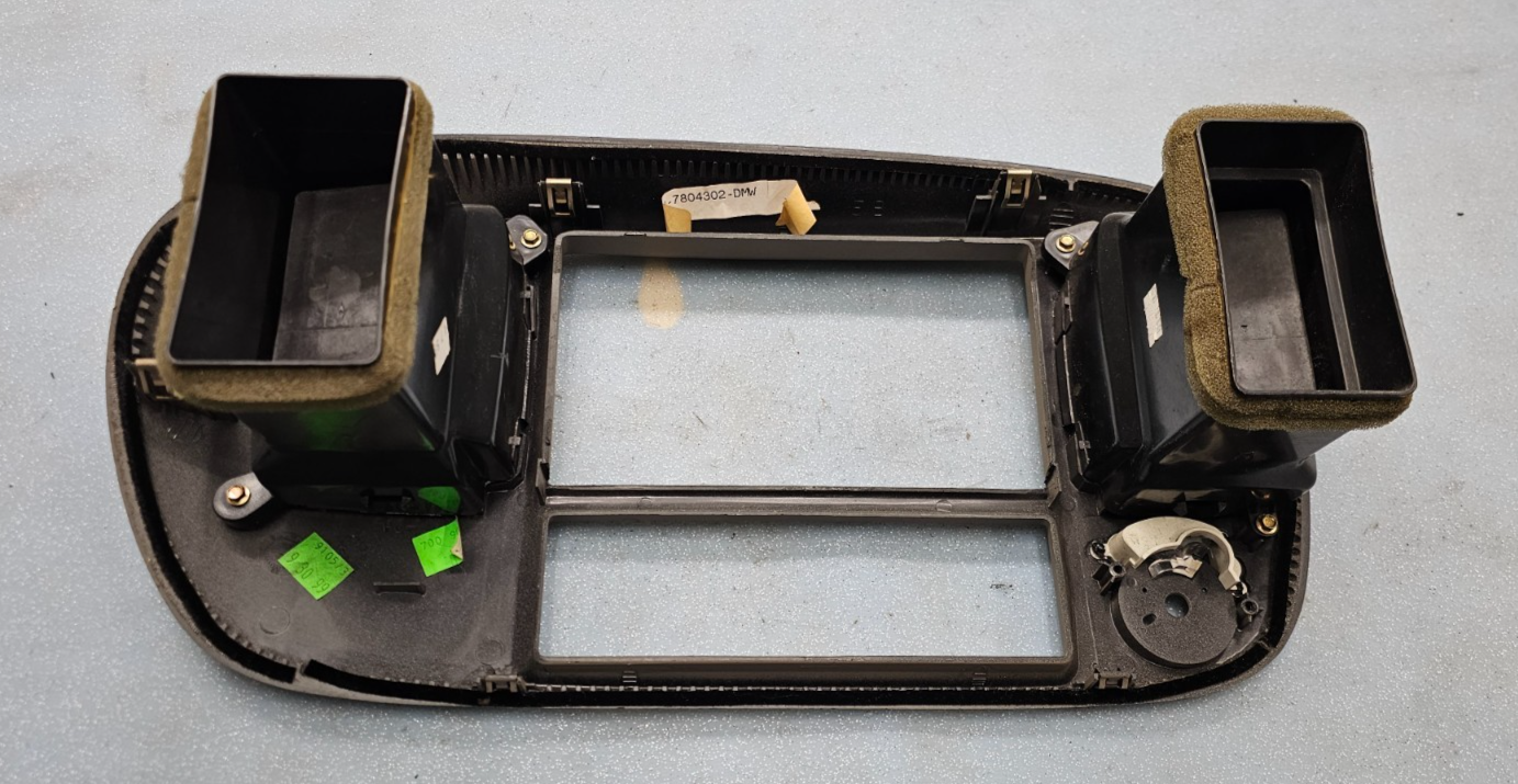 🔥97-03 Ford F150 F-150 Dash Radio Stereo Climate BEZEL Trim Panel Line TAN B1