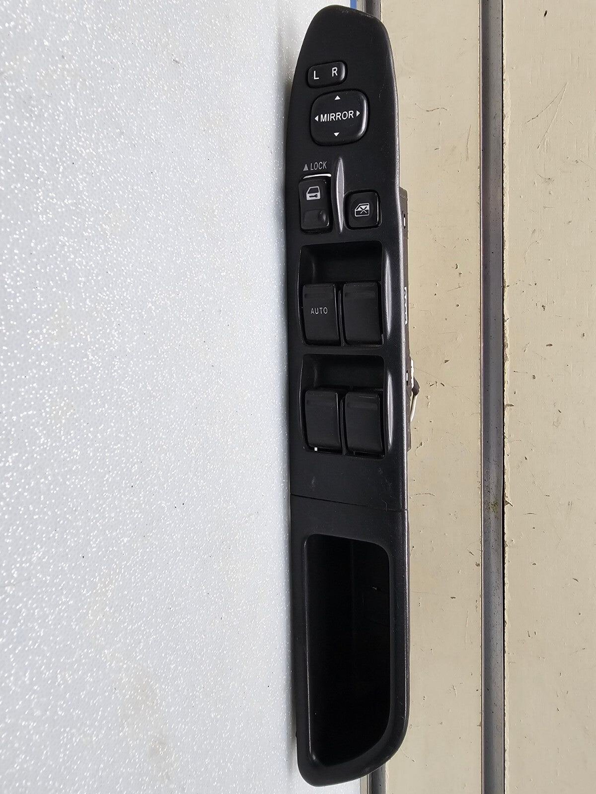 02-06 Camry Sienna Front Left Driver Master Power Window Switch Assembly Black