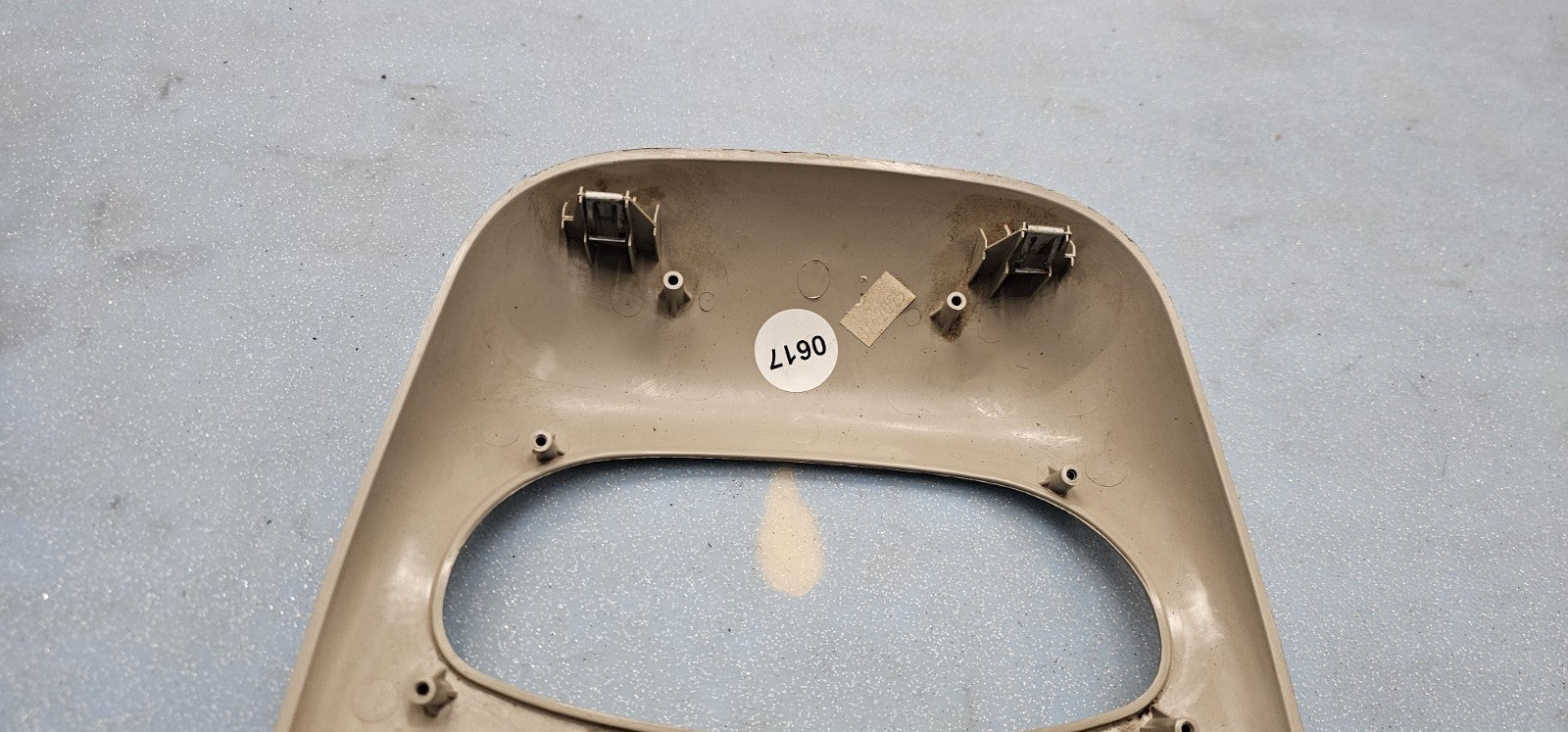 🔥02-05 Dodge Ram OverHead Console Map Dome Light Lamp Storage Assembly Tan