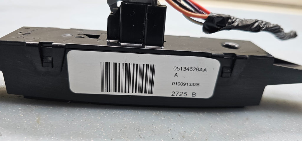 🔥01-07 CARAVAN Grand Caravan Town & Country  warning HAZARD LIGHT SWITCH BLACK