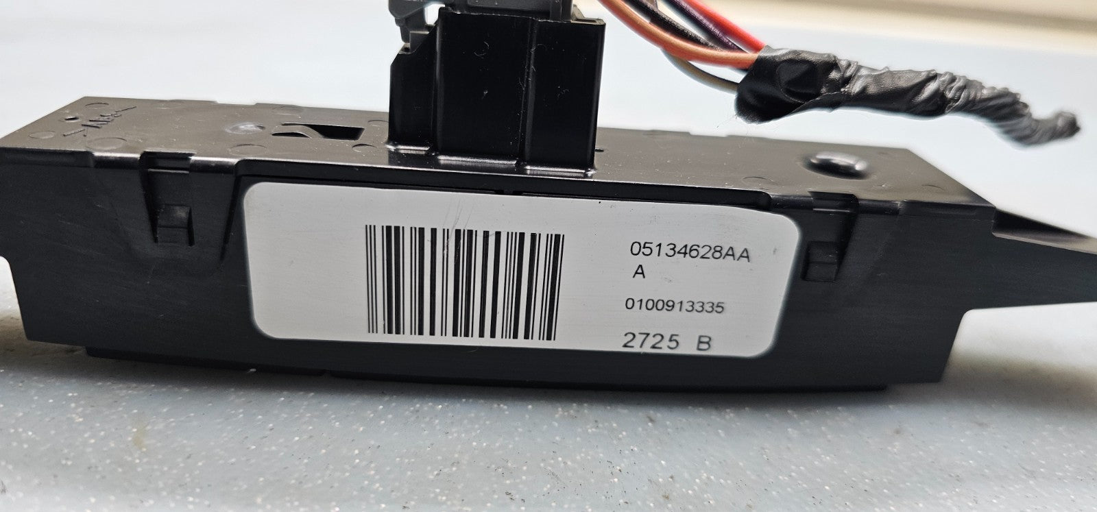 🔥01-07 CARAVAN Grand Caravan Town & Country  warning HAZARD LIGHT SWITCH BLACK