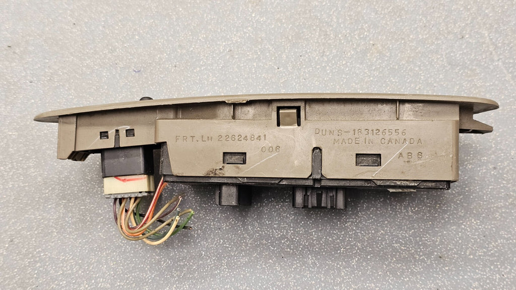 🔥04-07 MALIBU LEFT DRIVER MASTER POWER WINDOW DOOR CONTROL SWITCH ASSEMBLY TAN