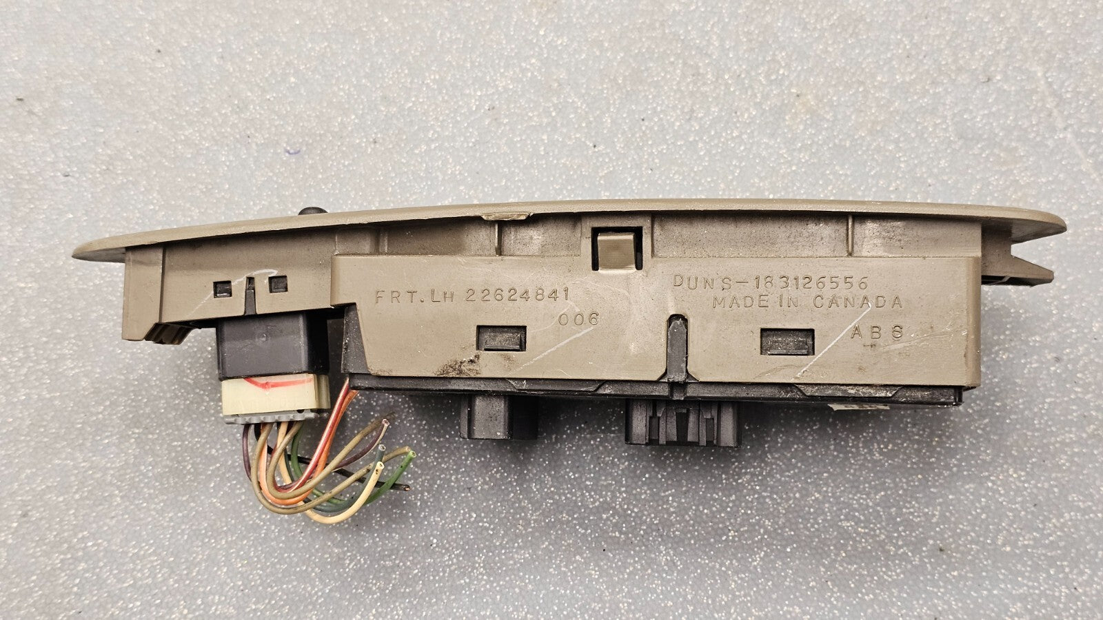 🔥04-07 MALIBU LEFT DRIVER MASTER POWER WINDOW DOOR CONTROL SWITCH ASSEMBLY TAN