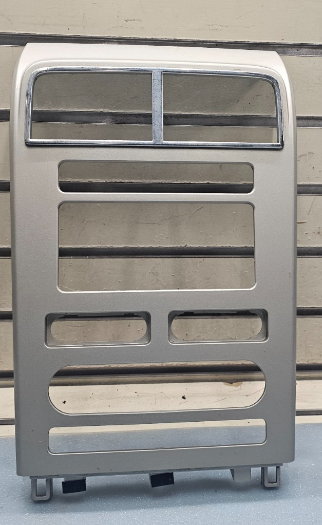 🔥07-10 Lincoln MKX Front Center Dash Radio Climate Control Panel Bezel SILVER 
