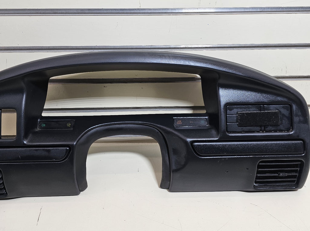 92-96 Ford F150 BRONCO Instrument Cluster Gauge Bezel Dash Trim Panel BLACK C12