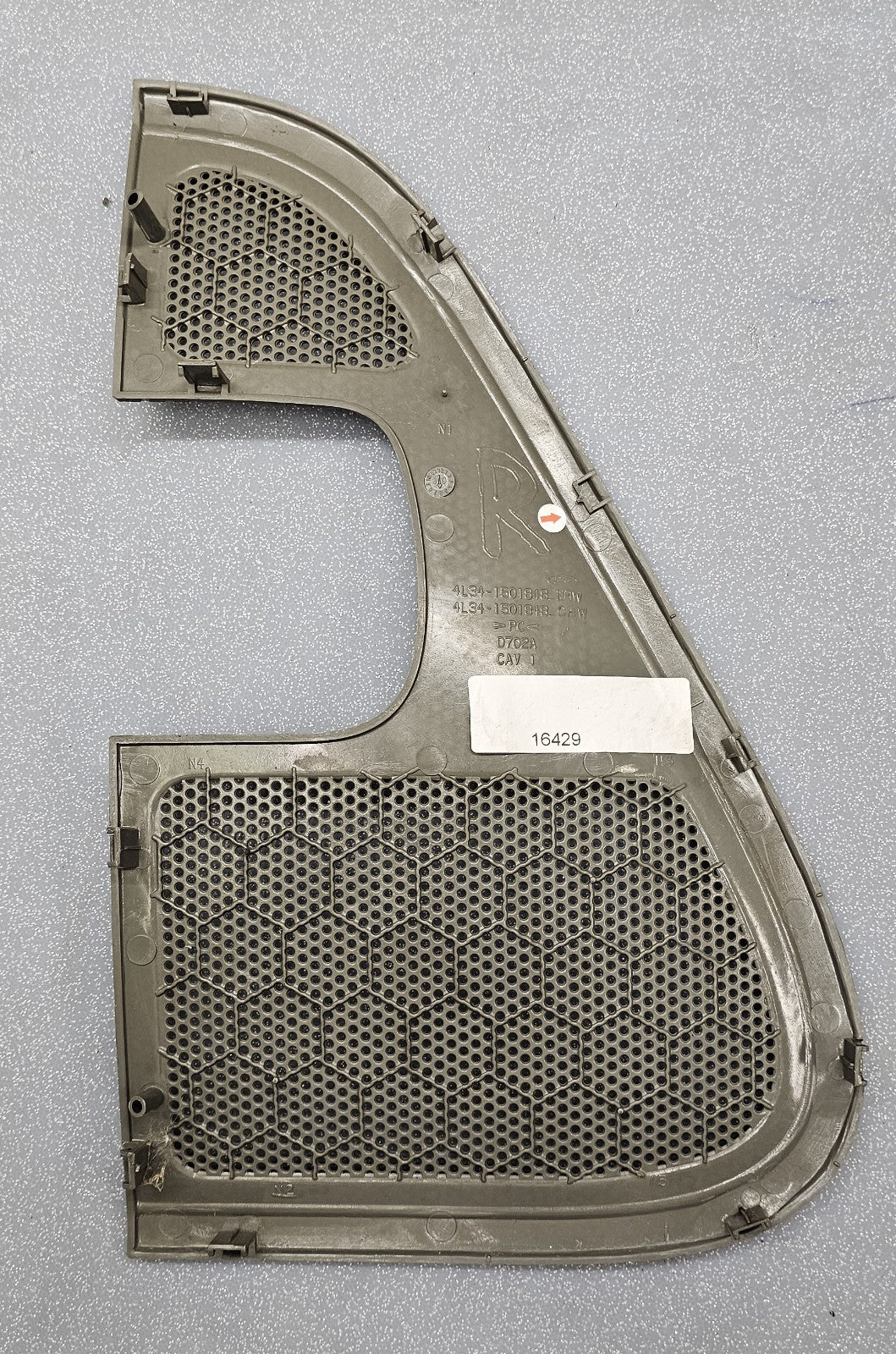 🔥04-08 Ford F150 Front Right Passenger  Door Panel Speaker Grille Cover LT TAN