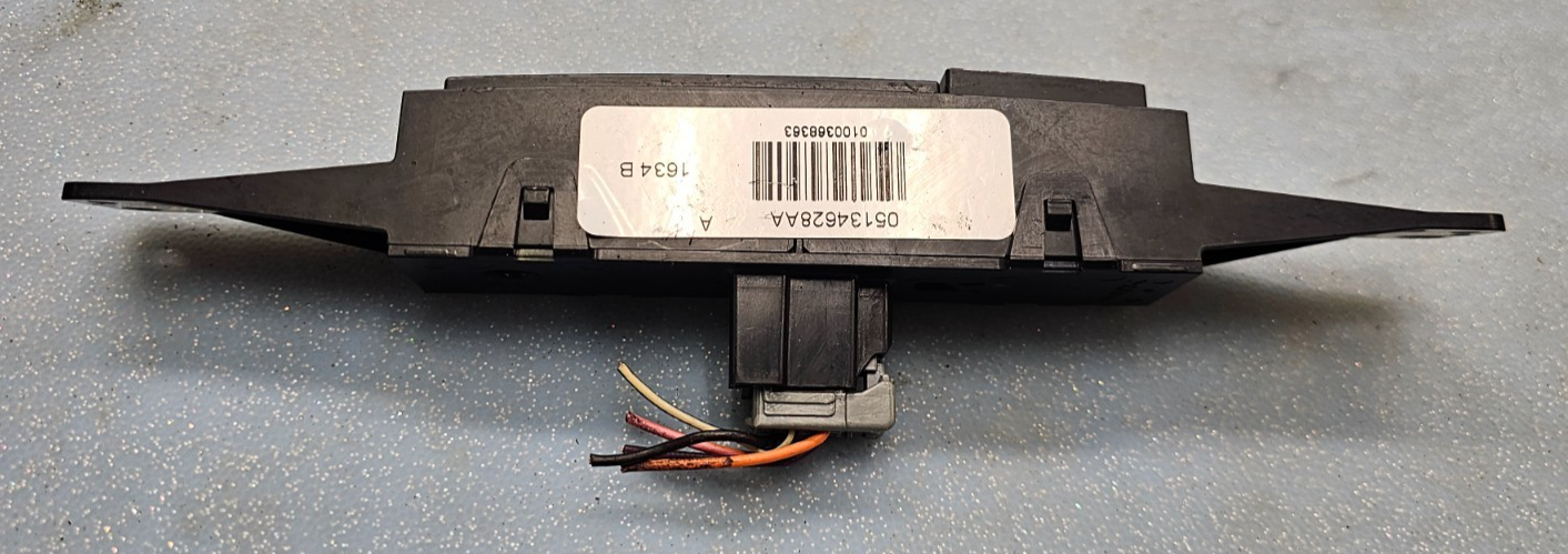 🔥01-07 CARAVAN Grand Caravan Town & Country  warning HAZARD LIGHT SWITCH BLACK
