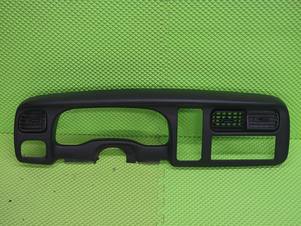 🔥98 - 00 Dodge Dakota & Durango Dash Trim Radio Gauge Cluster Bezel black C30
