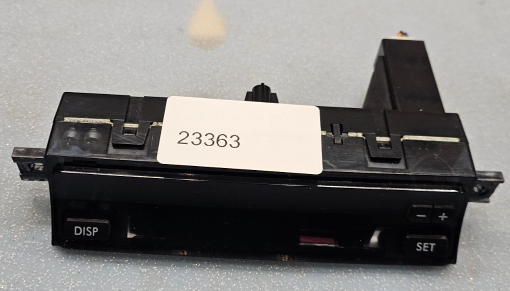 🔥07-09 SUBARU LEGACY OUTBACK DIGITAL CENTER DASH AUTO CLOCK ASSEMBLY BLACK