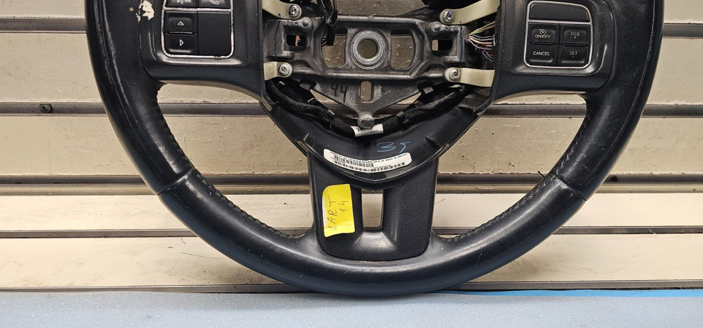 🔥13-16 DODGE DART STEERING COLUMN LEATHER & BLUETOOTH W/O PREMIUM CLUSTER BLACK