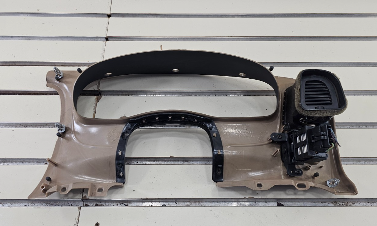 🔥95-06 RANGER EXPLORER Dash INSTRUMENT Cluster BEZEL Speedometer Trim TAN C15