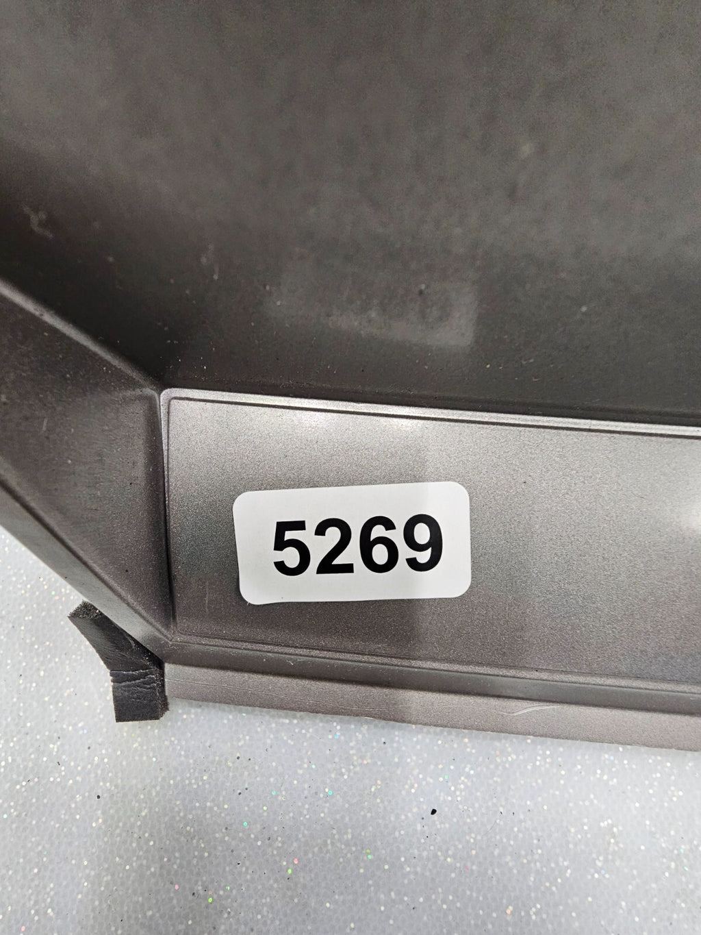 🔥10-12 Dodge Caliber Center Dash Radio Climate Control Bezel Trim Panel SILVER