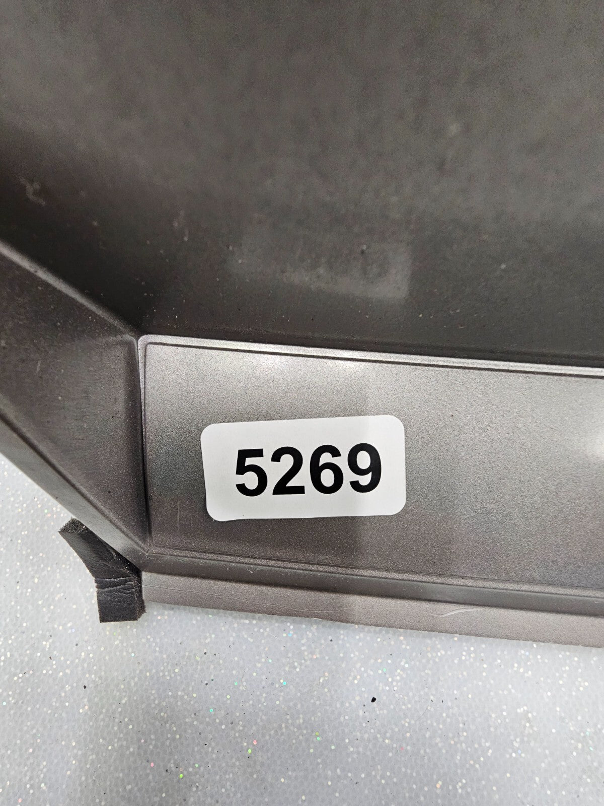🔥10-12 Dodge Caliber Center Dash Radio Climate Control Bezel Trim Panel SILVER