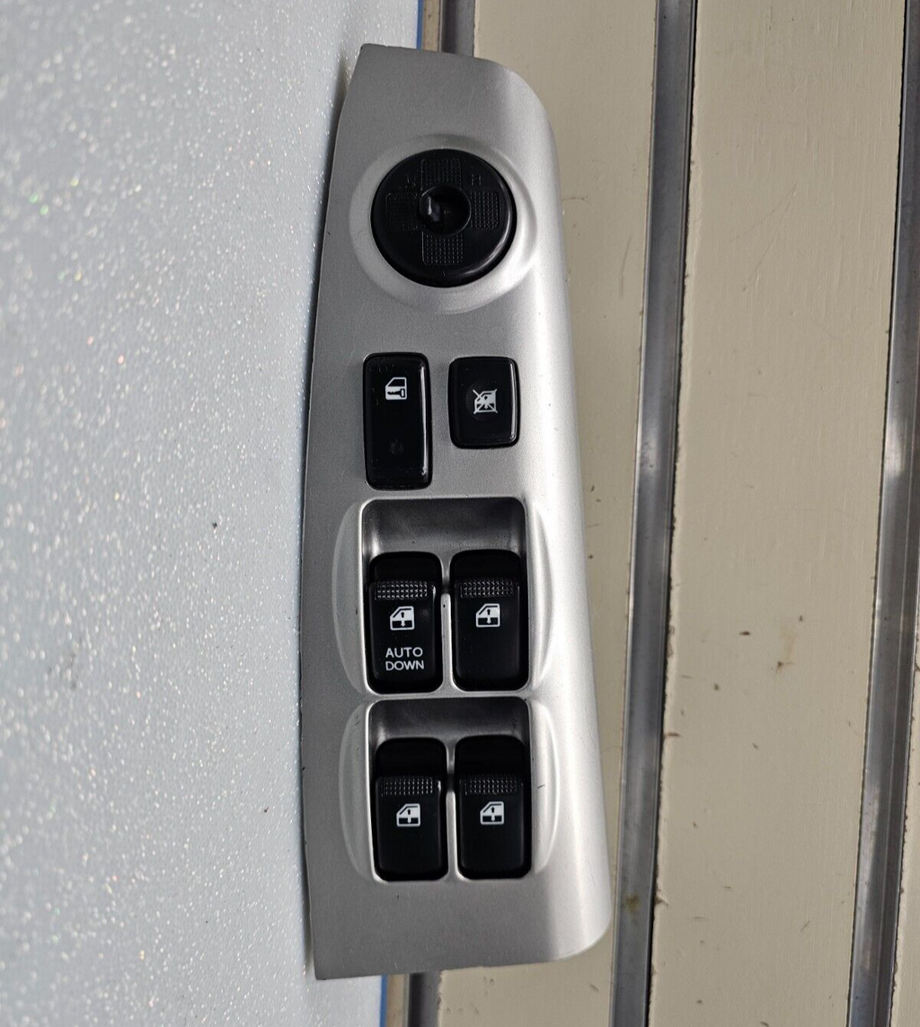 🔥05-10 SPORTAGE LEFT DRIVER MASTER POWER WINDOW SWITCH CONTROL ASSEMBLY SILVER