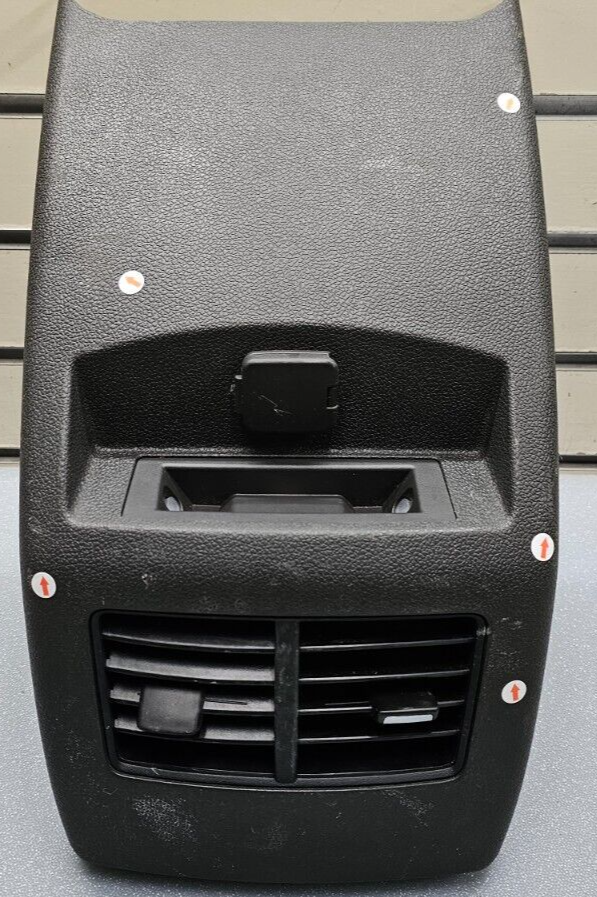 🔥11-14 FORD EDGE REAR CENTER CONSOLE AC VENT CONDITIONING BEZEL PANEL BLACK OEM