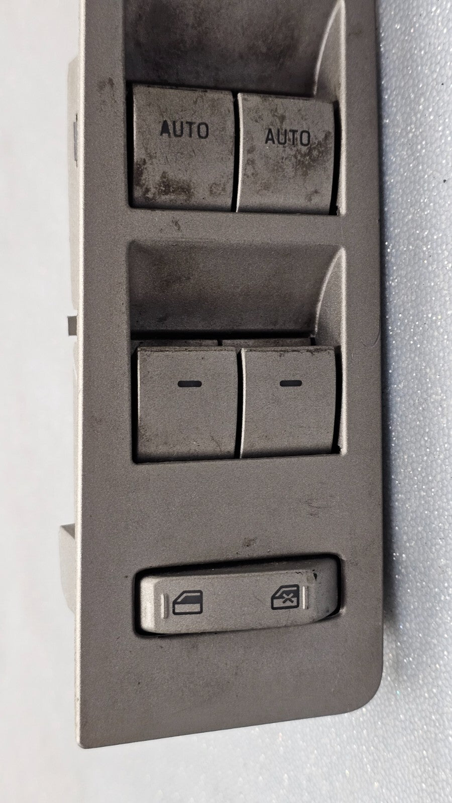 06-10 Navigator MKZ Driver Master Power Window Switch Regulator Assembly Silver