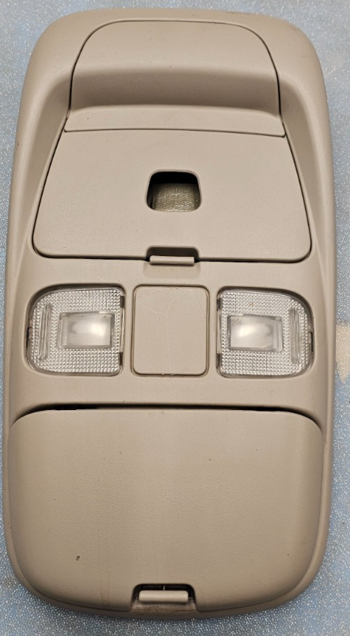 🔥98-01 Dodge Ram 1500 2500 Overhead Console Storage Dome Map Light Lamp TAN