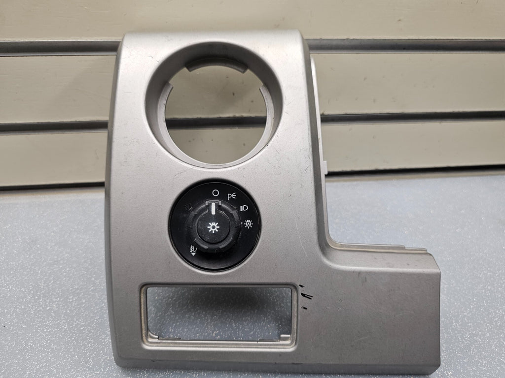 🔥09-14 Ford F150 LEFT DRIVER Dash Air Vent Head Light switch Bezel Trim Silver